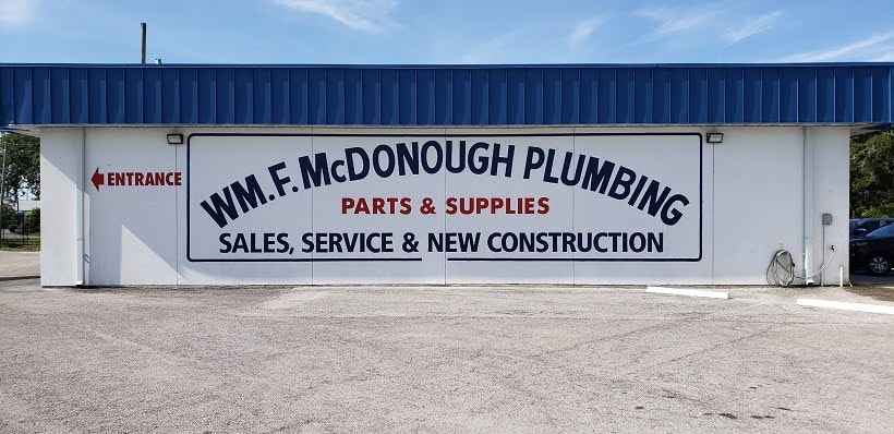 Storefront of Babe's Plumbing offering parts, supplies, sales, service, and new construction in Port Charlotte.