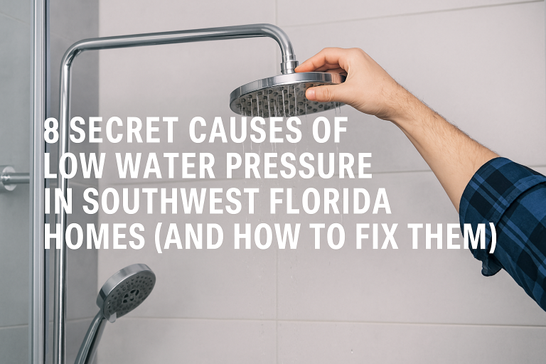 Read more about the article 8 Secret Causes of Low Water Pressure in Southwest Florida Homes (and How to Fix Them)