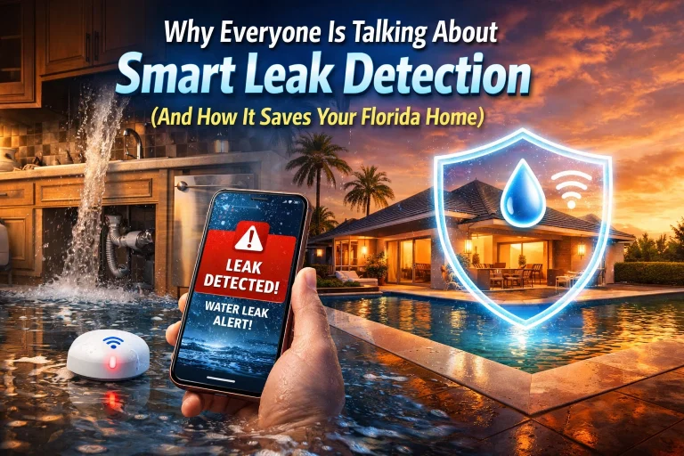 Read more about the article 5 Proven Reasons Why Smart Leak Detection is the Ultimate Home Protection for Florida Homeowners