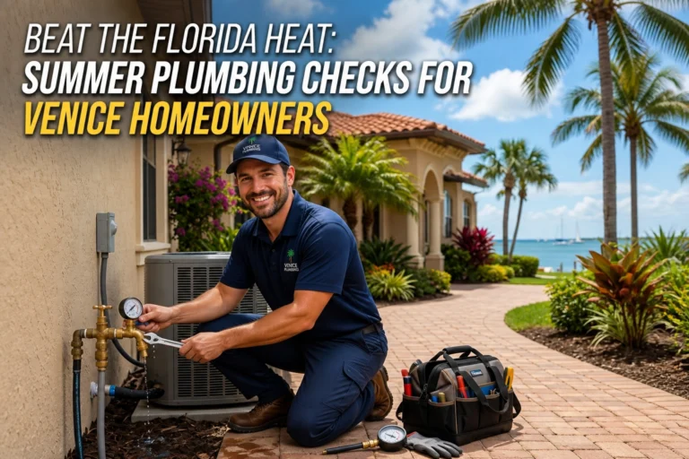 Read more about the article 7 Essential Tips to Beat the Florida Heat: Summer Plumbing Checks for Venice Homeowners